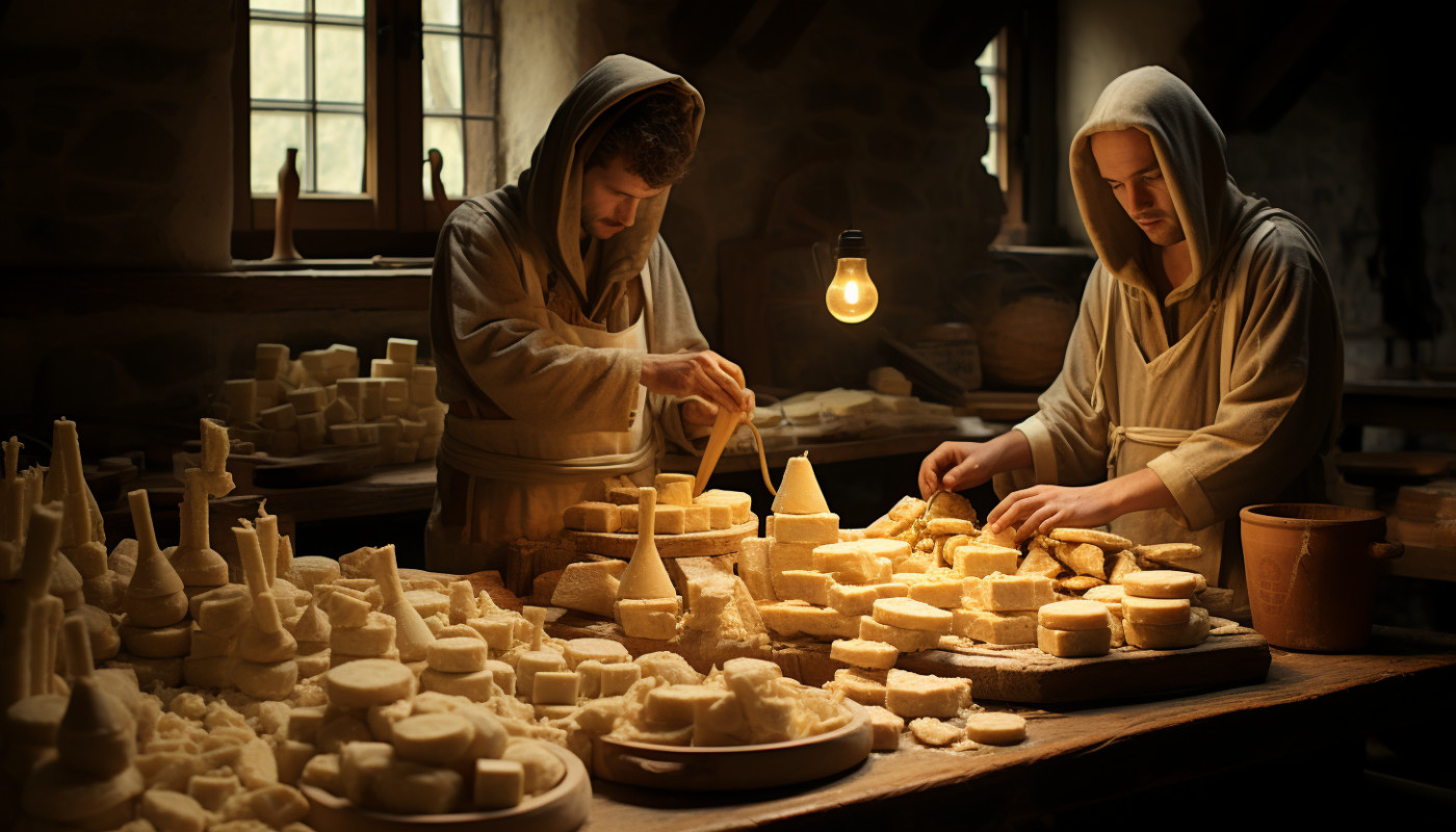 Exploration des méthodes traditionnelles de fabrication de fromage dans les abbayes européennes